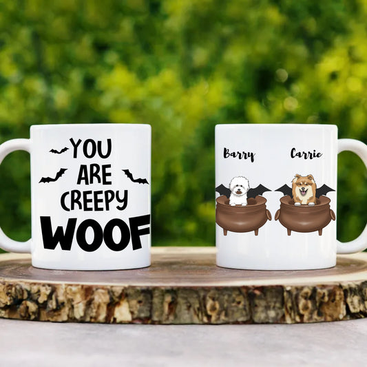 Halloween WOOF Mug... (Personalize It!)