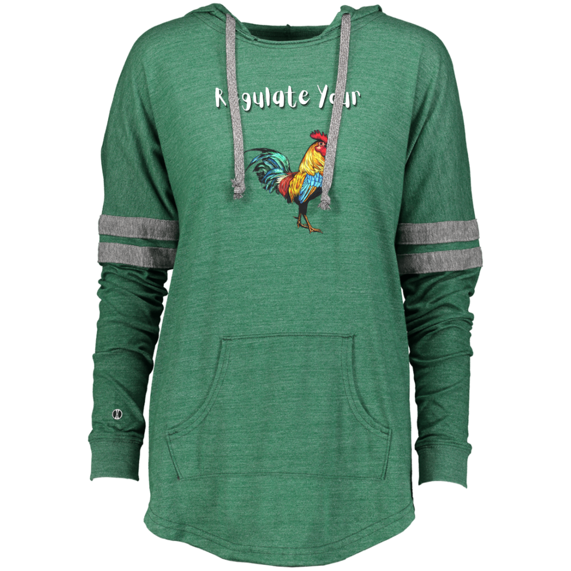 Regulate Your C**k - Ladies Hooded Low Key Pullover