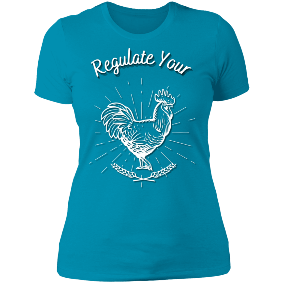 Regulate Your C**k - Ladies' Boyfriend T-Shirt
