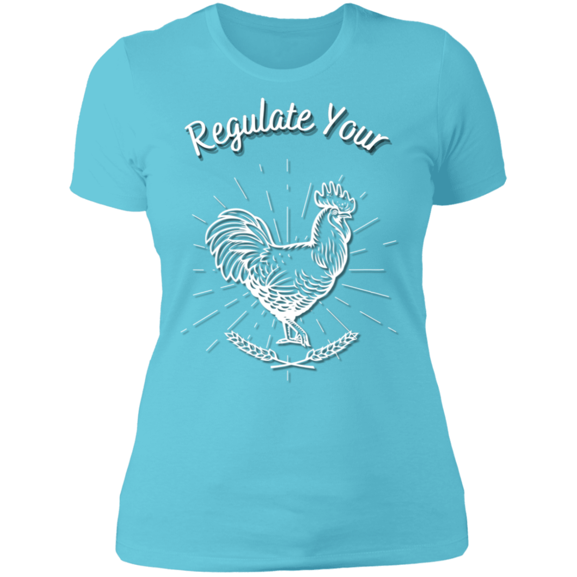 Regulate Your C**k - Ladies' Boyfriend T-Shirt