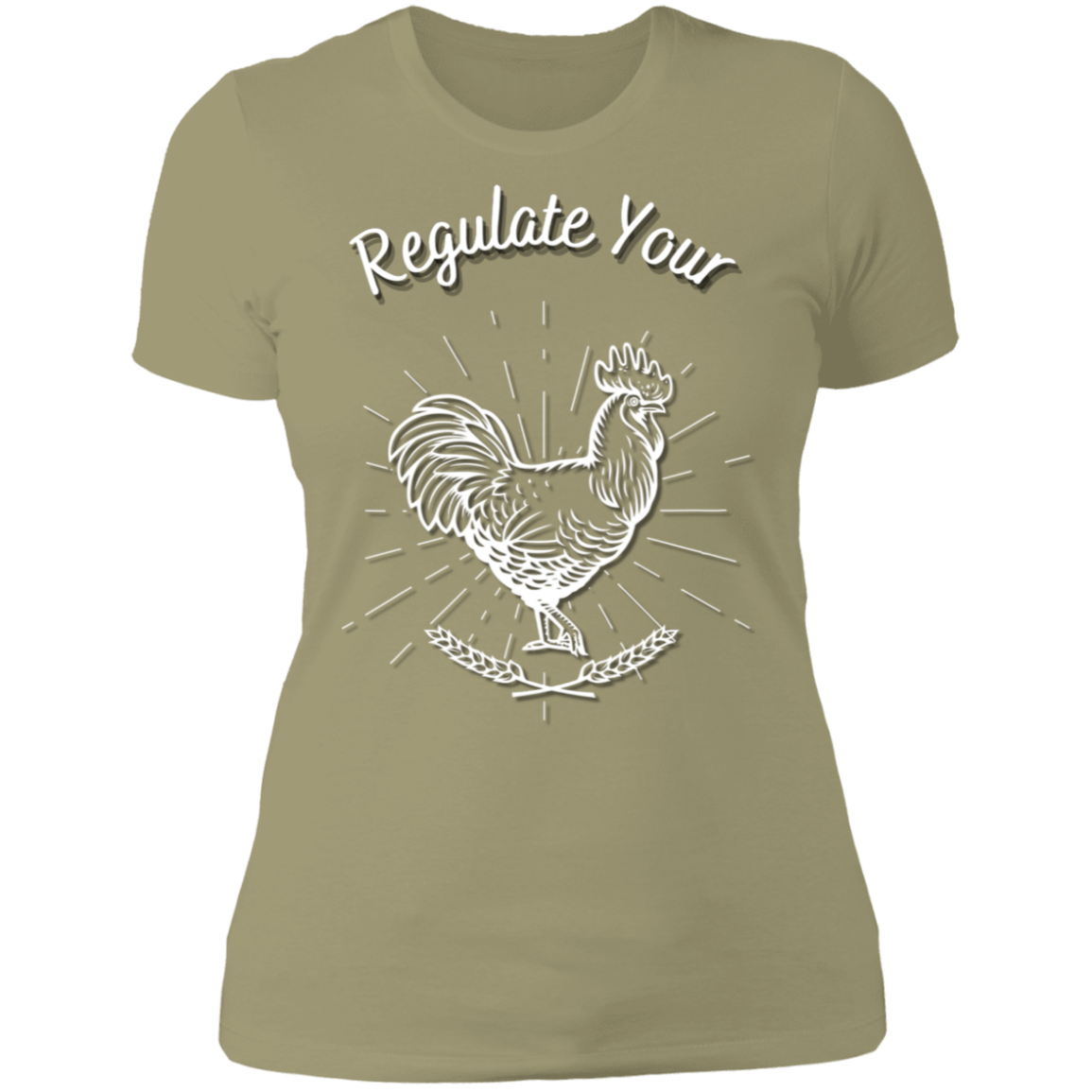 Regulate Your C**k - Ladies' Boyfriend T-Shirt