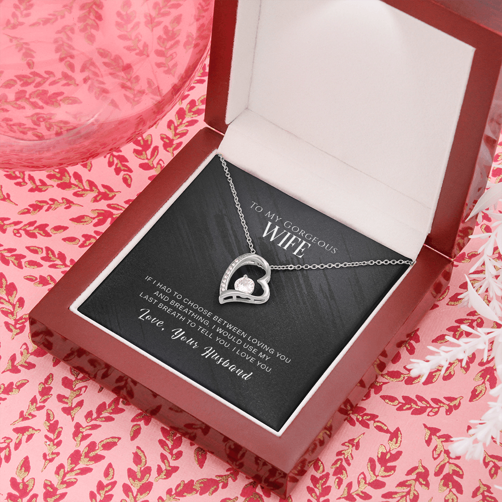To My Gorgeous Wife, If I Had To Choose...