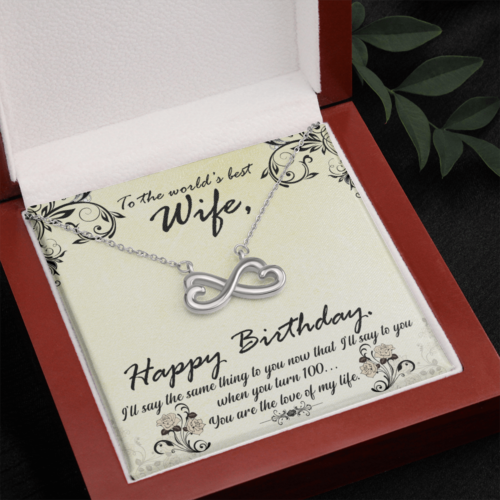 To The World's Best Wife, Happy Birthday...