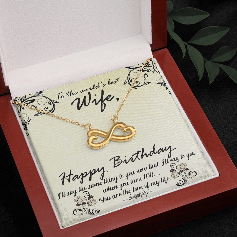 To The World's Best Wife, Happy Birthday...