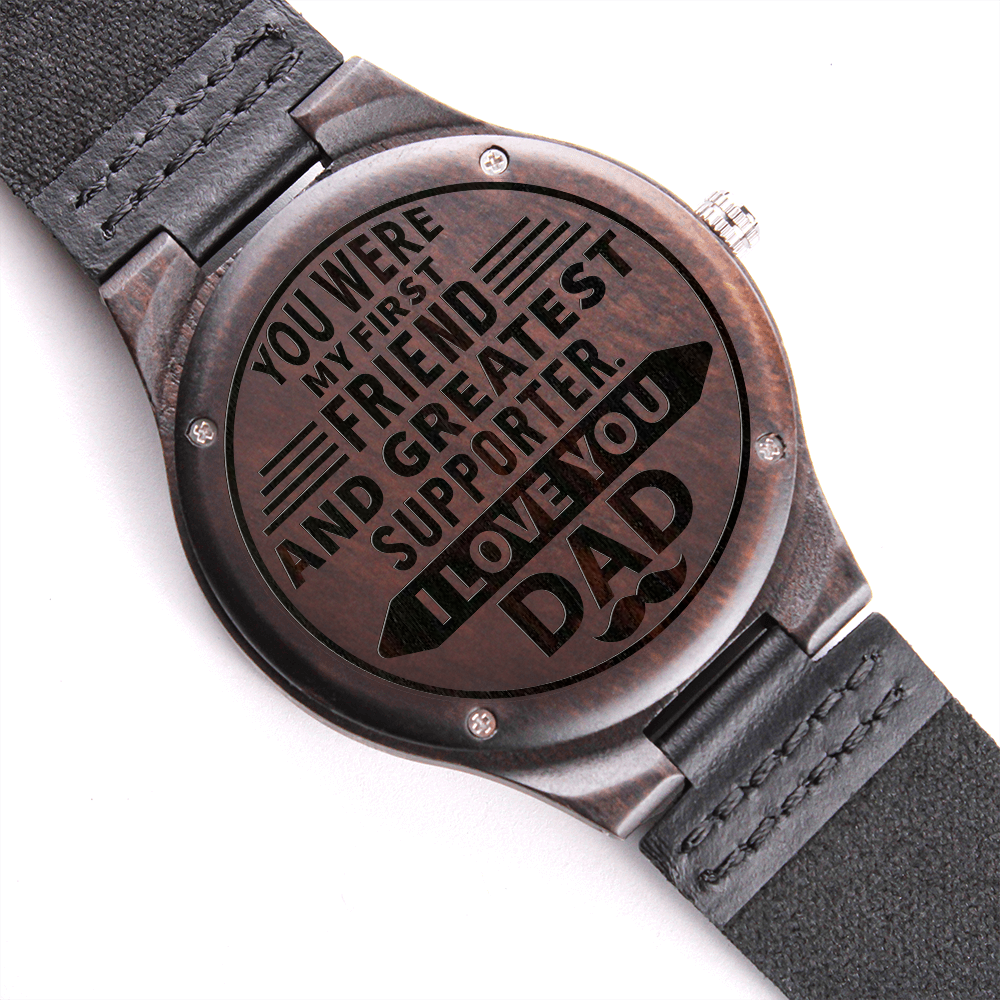 Dad, My First Friend...