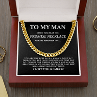 Cuban Link Chain (14K Gold Over Stainless Steel)