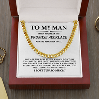 Cuban Link Chain (14K Gold Over Stainless Steel)