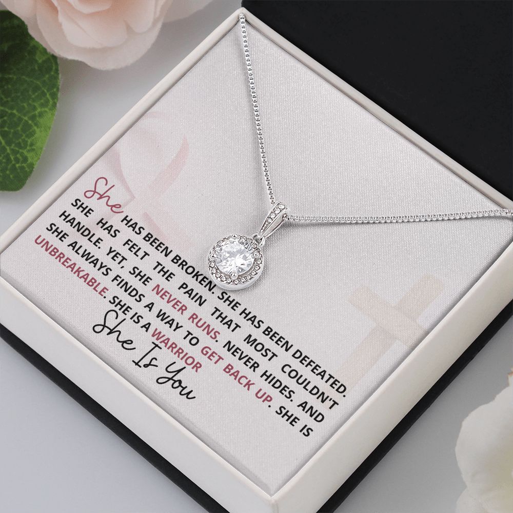 She Is A Warrior... Hope Necklace