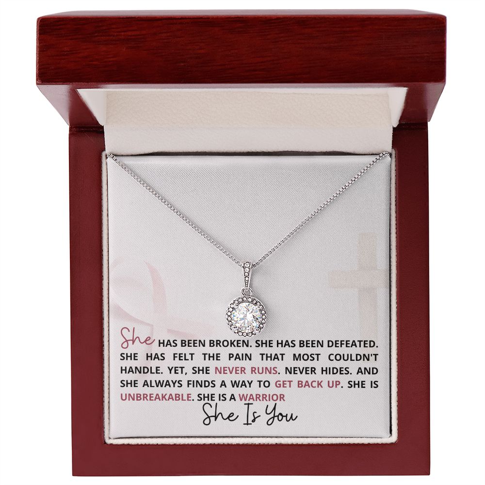 She Is A Warrior... Hope Necklace