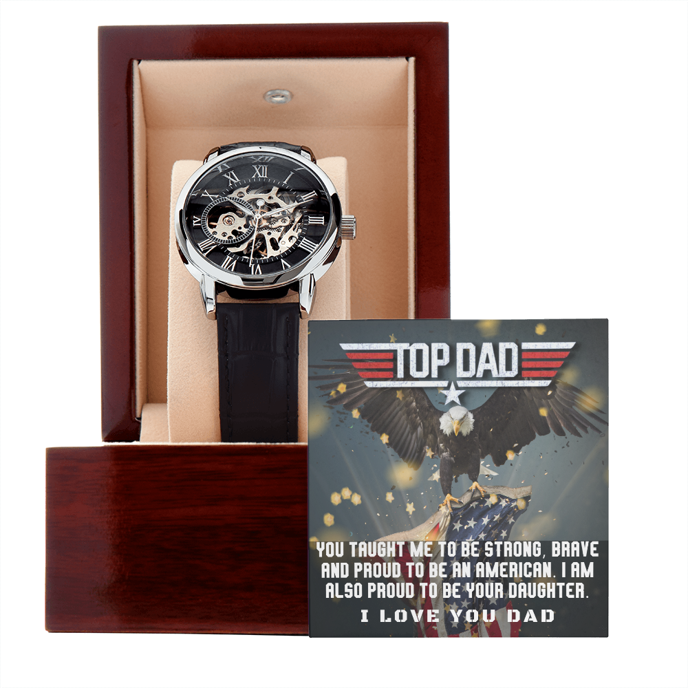 Top Dad, From Your Daughter...