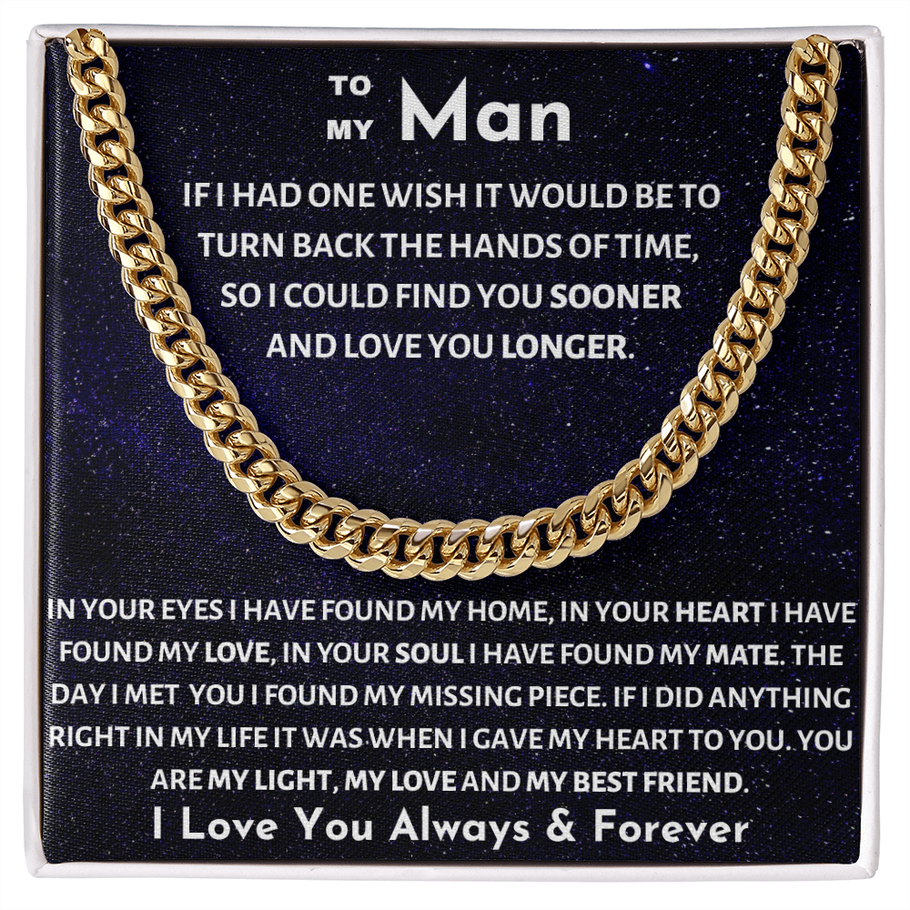 To My Man, My Best Friend...