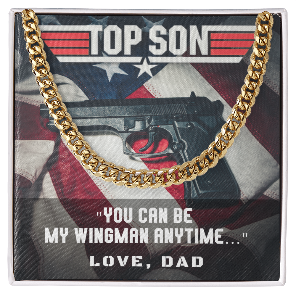 Top Son, My Wingman... Cuban Link Chain