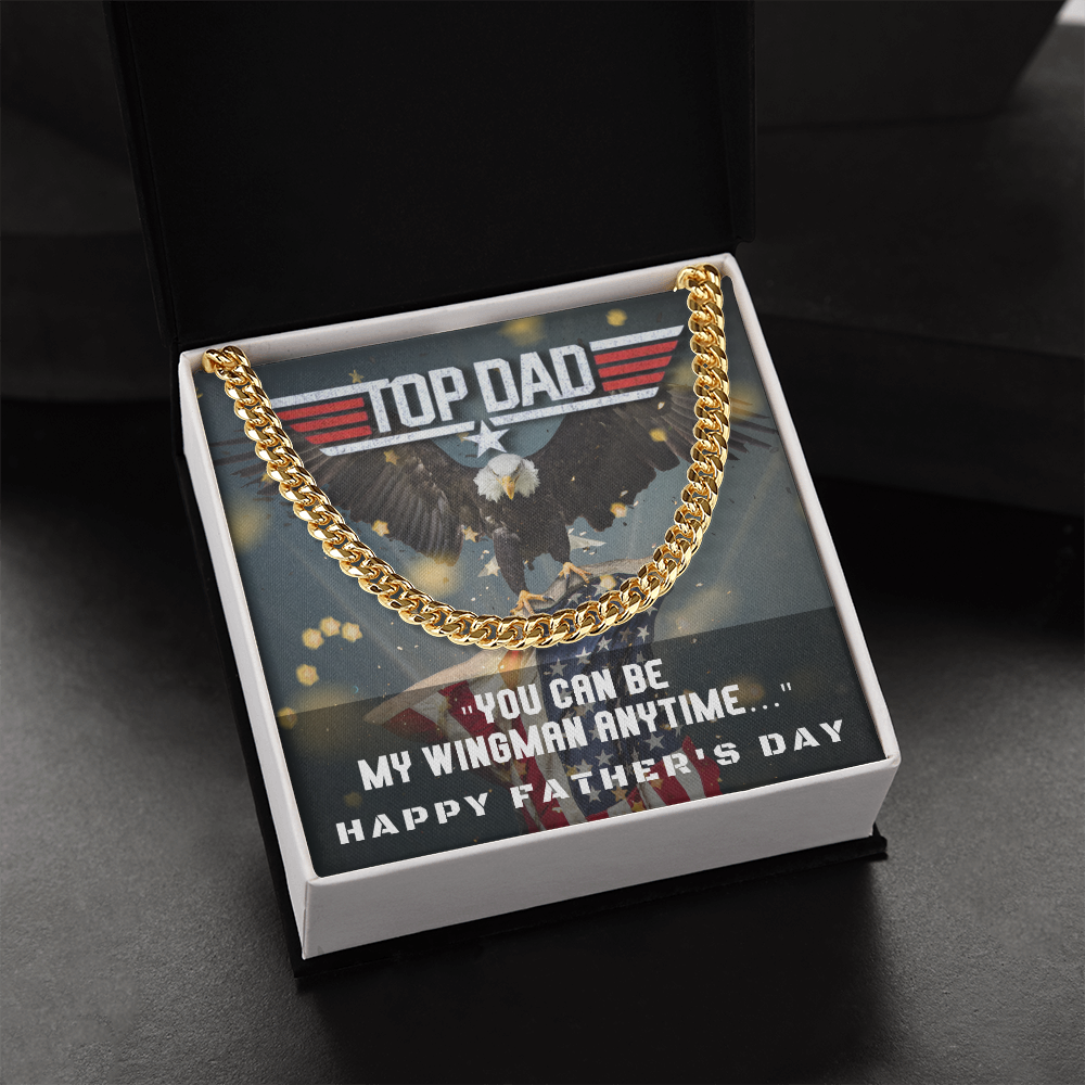 Dad, You Can Be My Wingman Anytime...