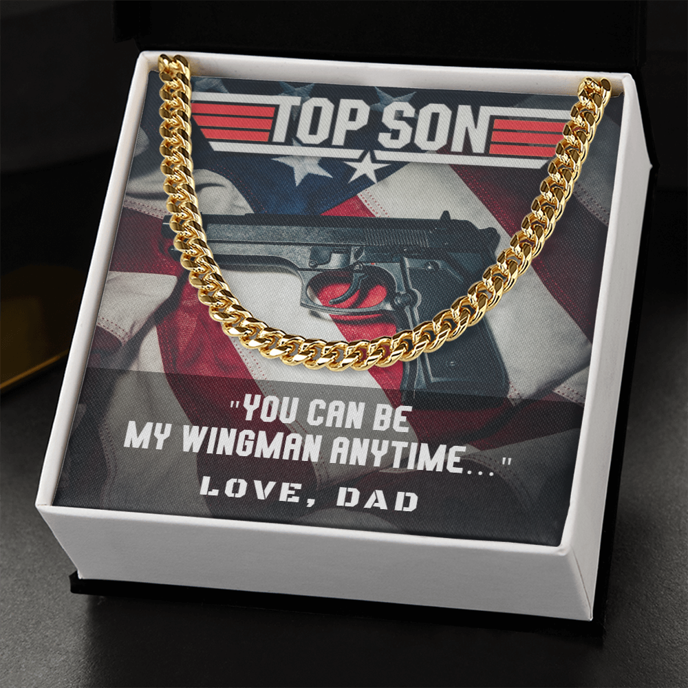 Top Son, My Wingman... Cuban Link Chain