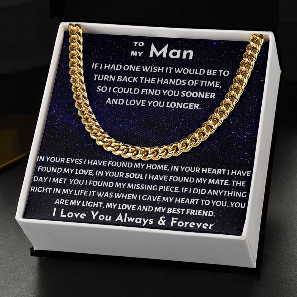 To My Man, My Best Friend...