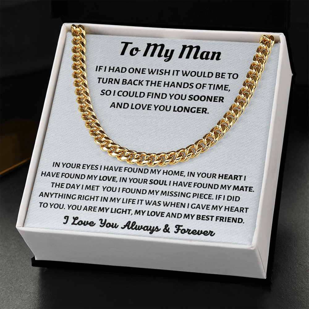 To My Man, If I Had One Wish...