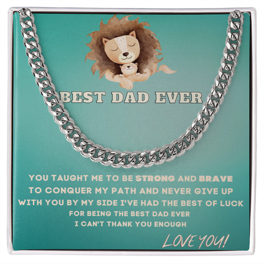 Best Dad Ever, I Can't Thank You Enough...