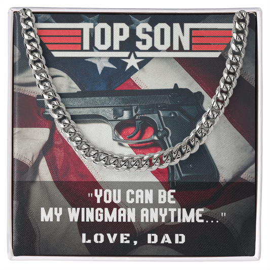 Top Son, My Wingman... Cuban Link Chain