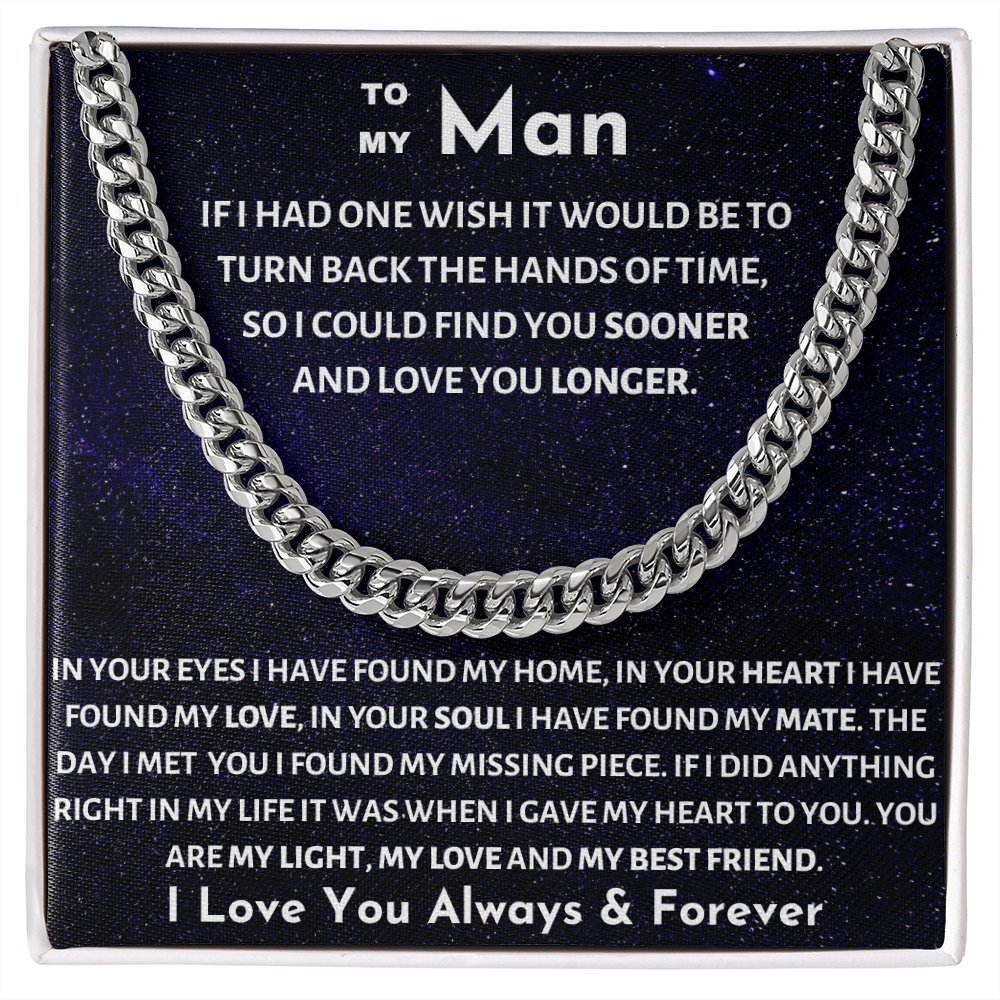 To My Man, My Best Friend...