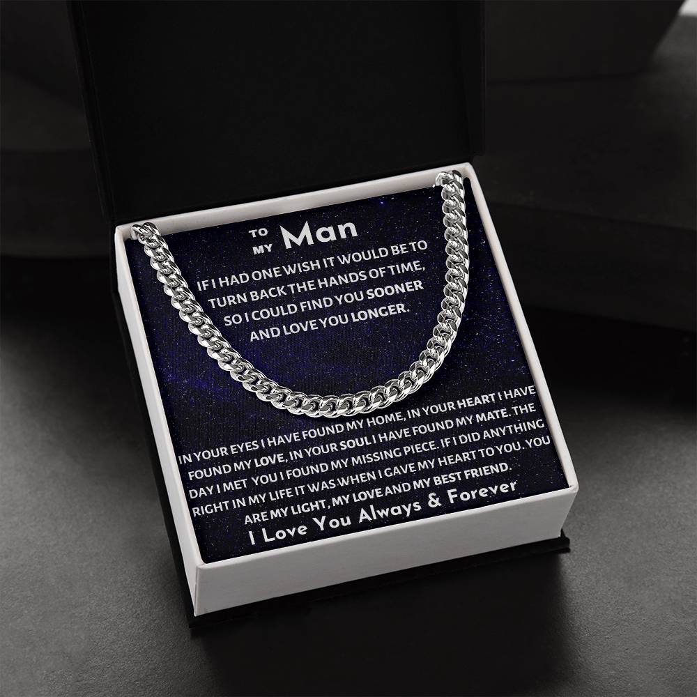 To My Man, My Best Friend...