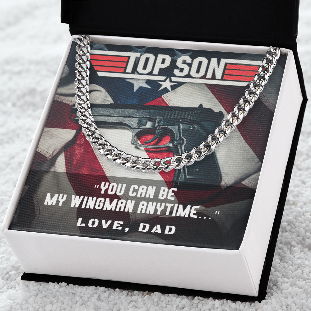 Top Son, My Wingman... Cuban Link Chain