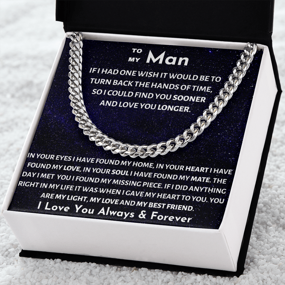 To My Man, My Best Friend...