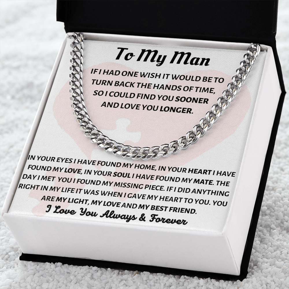 To My Man, If I Had One Wish...