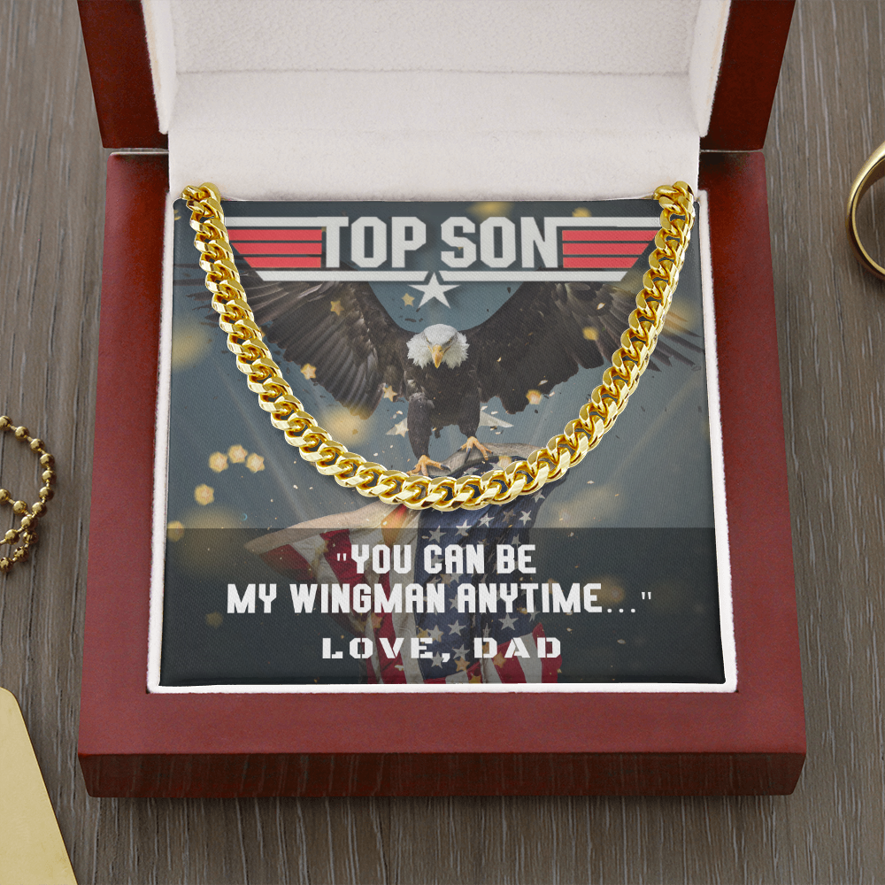 My Son, My Wingman...
