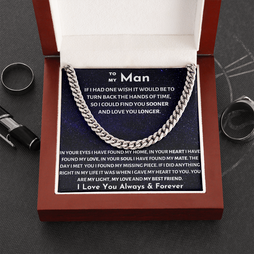 To My Man, My Best Friend...