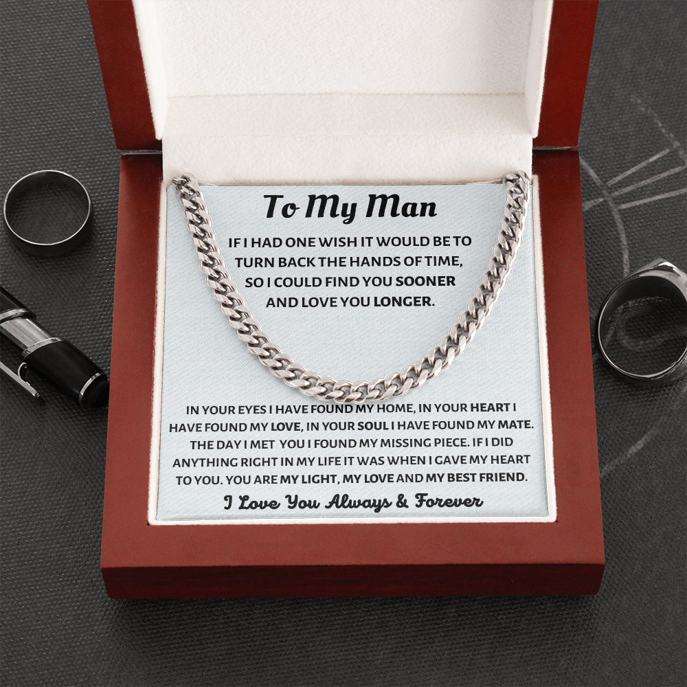 To My Man, If I Had One Wish...