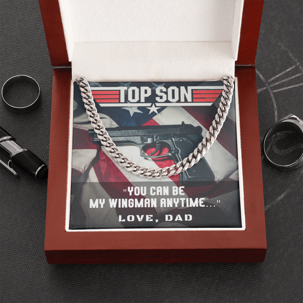 Top Son, My Wingman... Cuban Link Chain