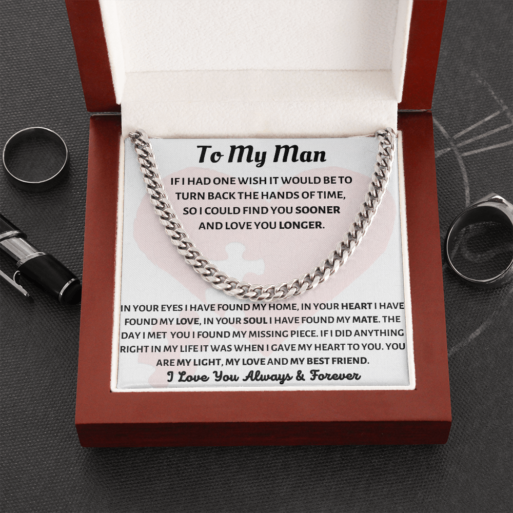 To My Man, If I Had One Wish...