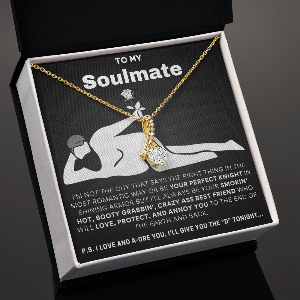 To My Soulmate, I'll Give You The D... Luxury Alluring Necklace