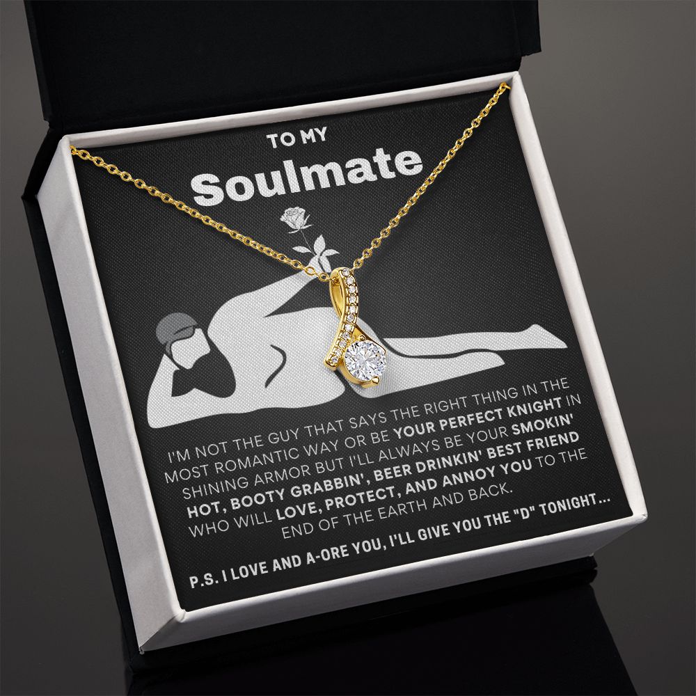 To My Soulmate, I'll Give You The D... Luxury Alluring Necklace