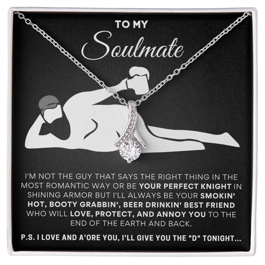 To My Soulmate, I'll Give You The D... Luxury Alluring Necklace