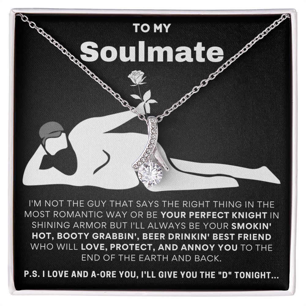 To My Soulmate, I'll Give You The D... Luxury Alluring Necklace