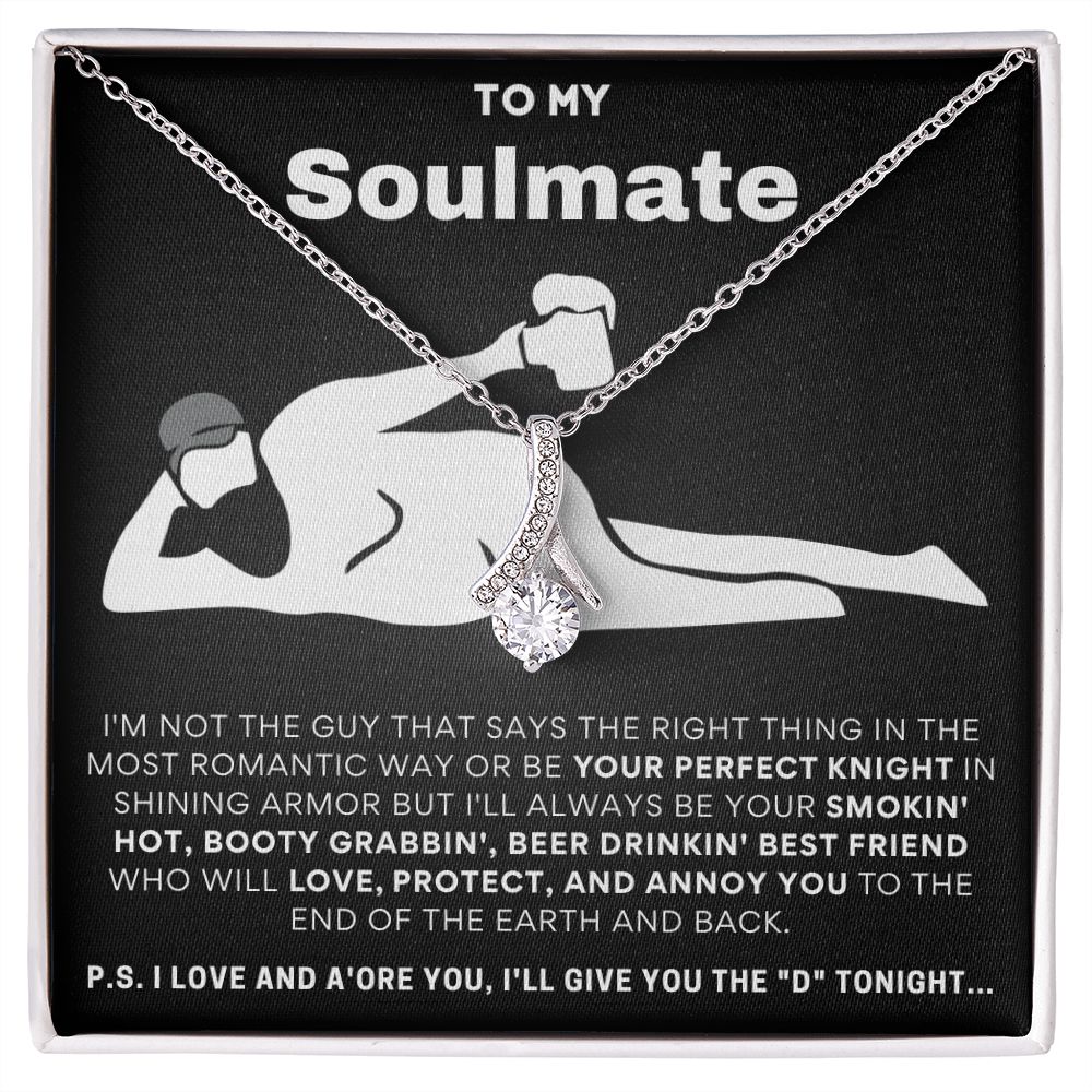 To My Soulmate, I'll Give You The D... Luxury Alluring Necklace