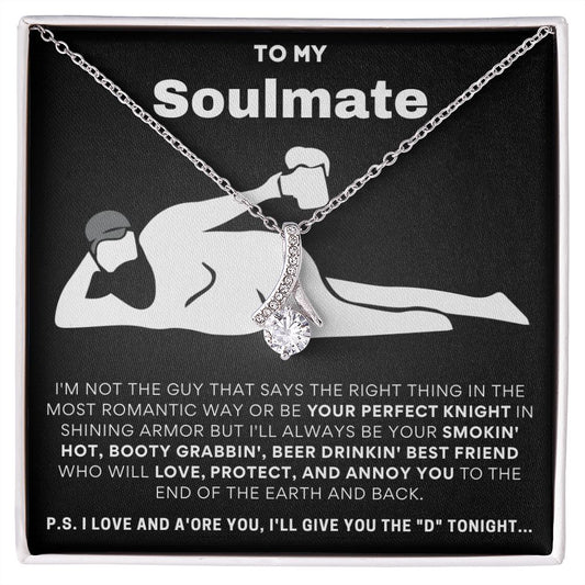 To My Soulmate, I'll Give You The D... Luxury Alluring Necklace