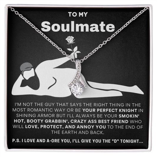 To My Soulmate, I'll Give You The D... Luxury Alluring Necklace