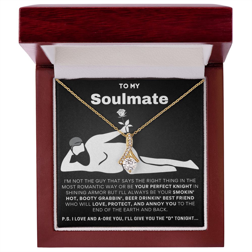 To My Soulmate, I'll Give You The D... Luxury Alluring Necklace