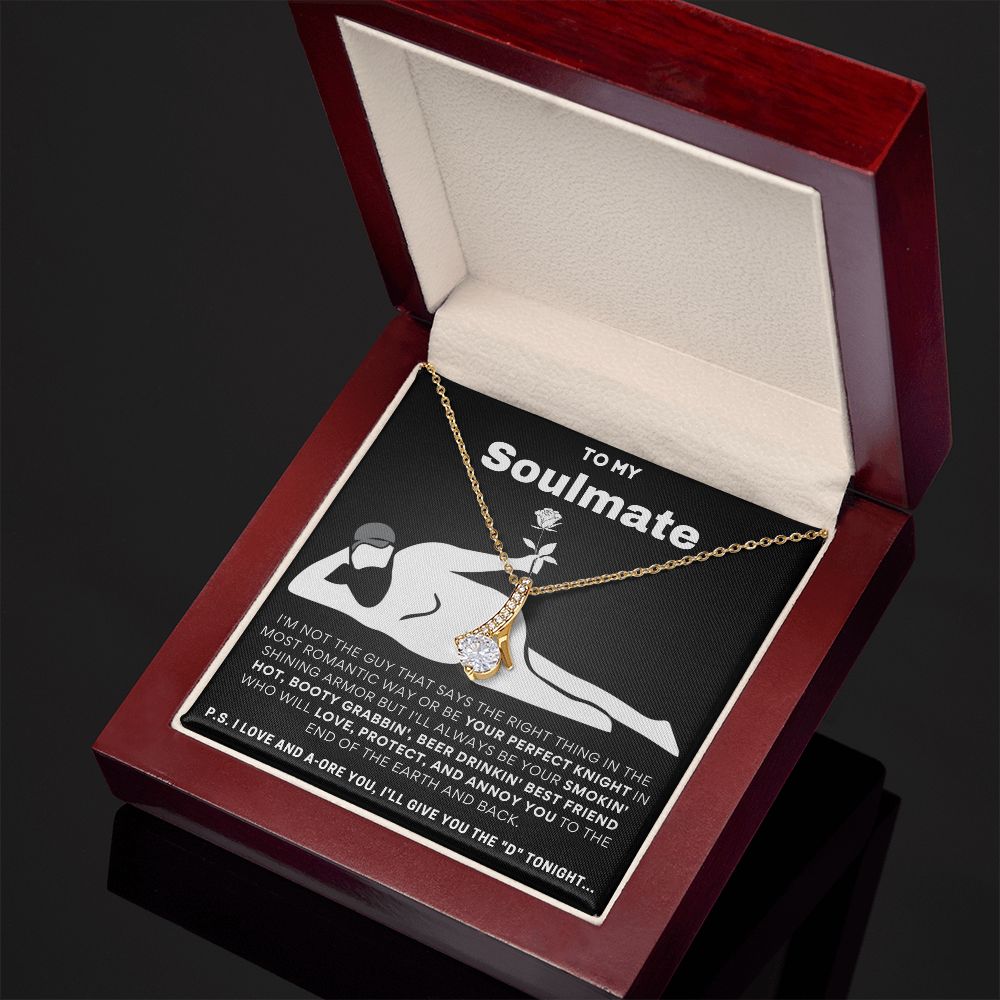 To My Soulmate, I'll Give You The D... Luxury Alluring Necklace