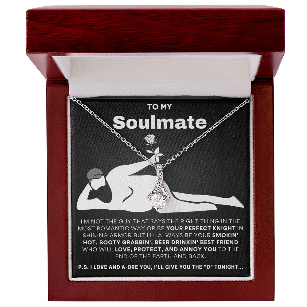 To My Soulmate, I'll Give You The D... Luxury Alluring Necklace