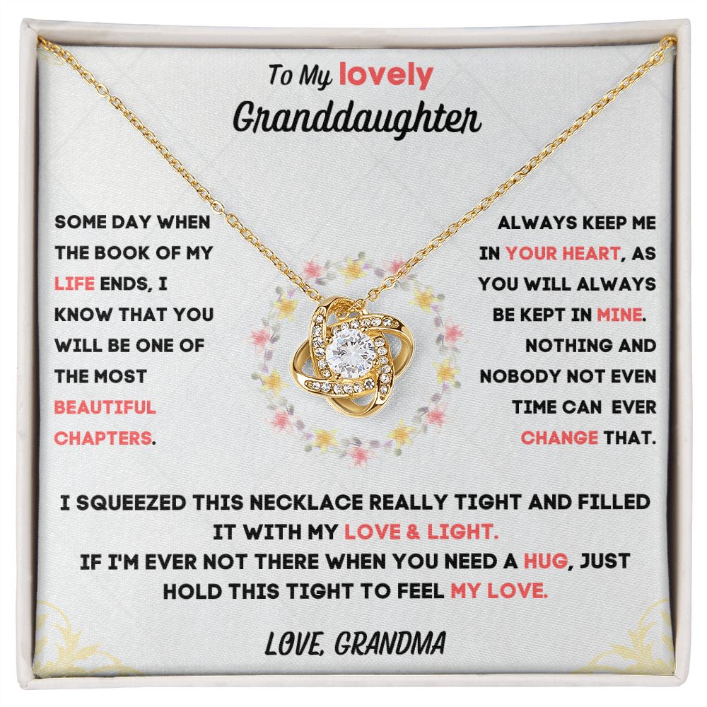 To My Lovely Granddaughter...