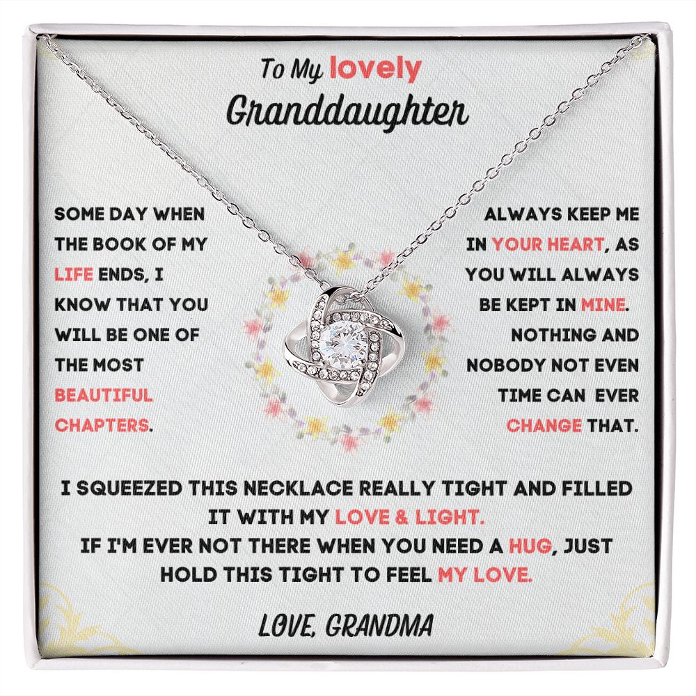 To My Lovely Granddaughter...