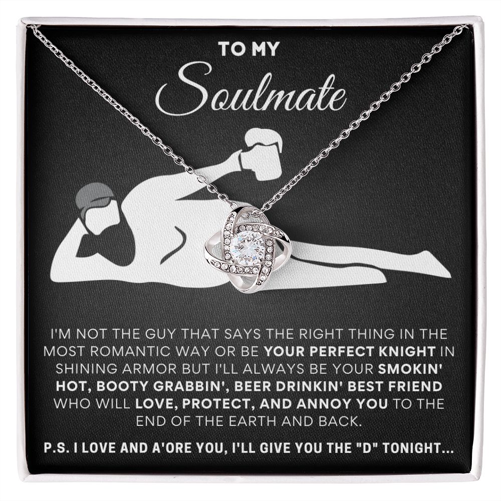 To My Soulmate | Premium Love Knot Necklace