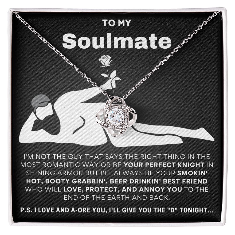 To My Soulmate... | Premium Love Knot Necklace
