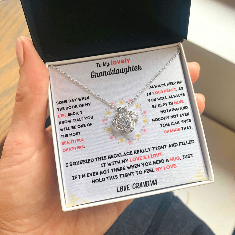 To My Lovely Granddaughter...