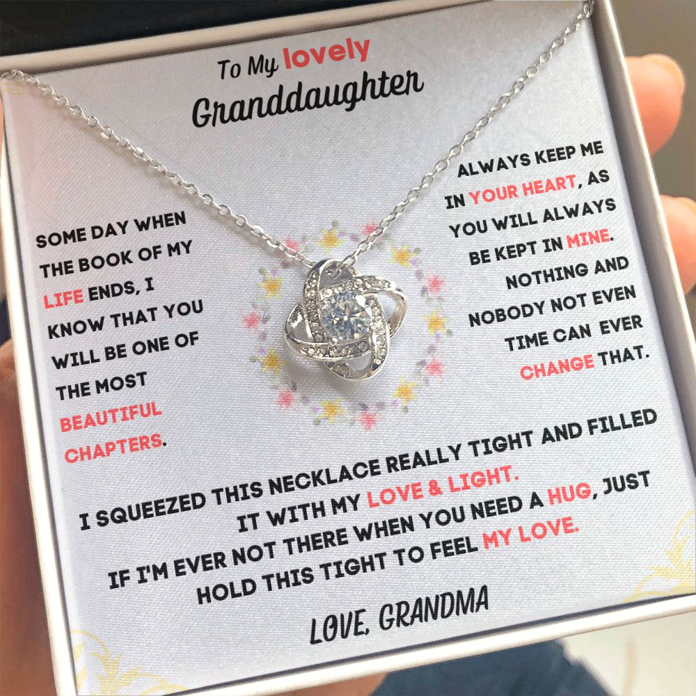 To My Lovely Granddaughter...