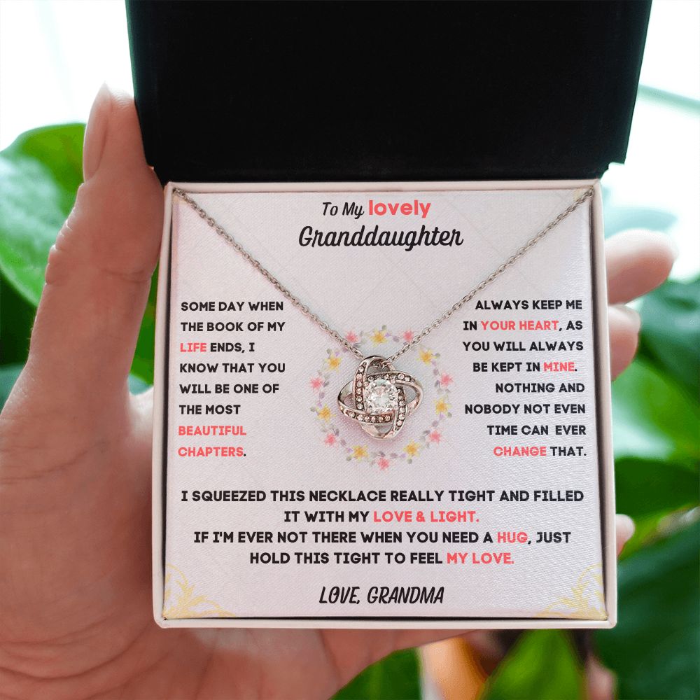 To My Lovely Granddaughter...