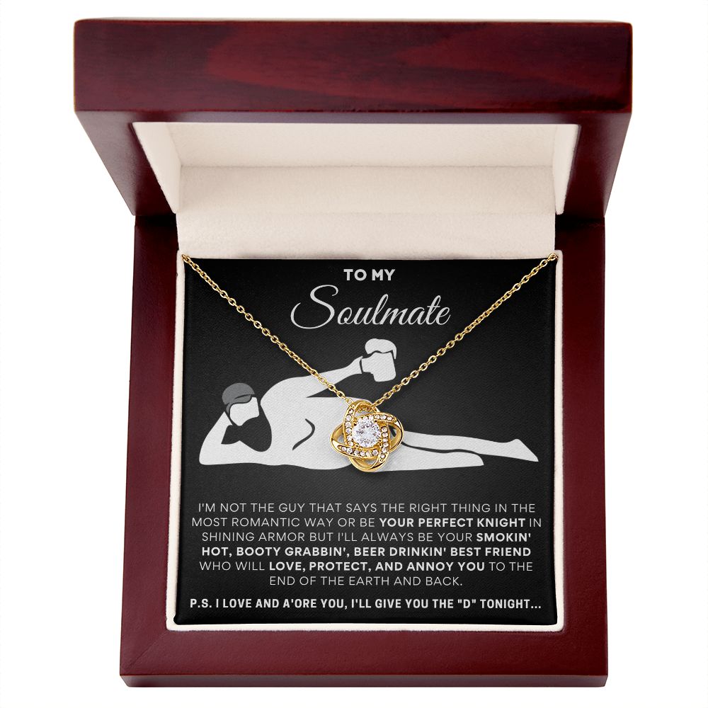 To My Soulmate | Premium Love Knot Necklace